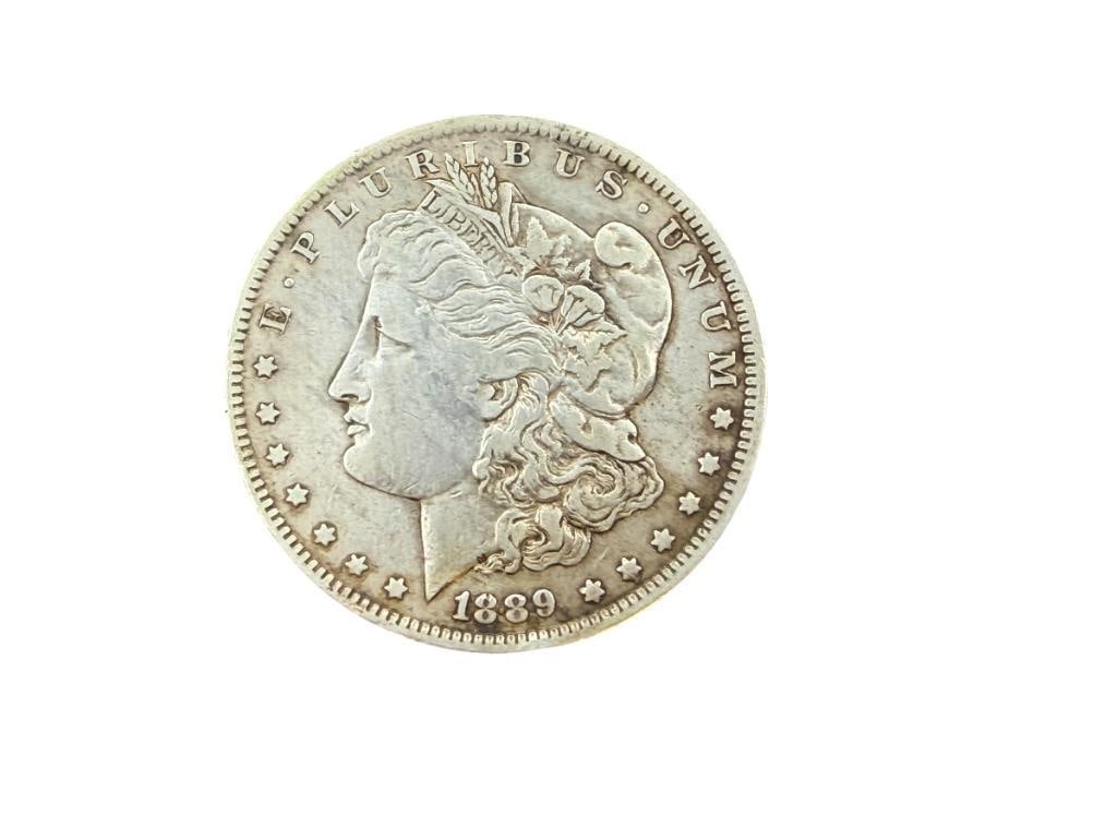 1889-O U.S. MORGAN SILVER DOLLAR (1 of 6)
