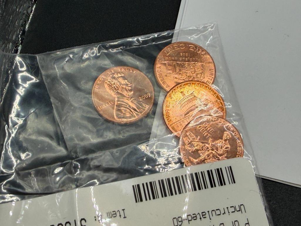 FIVE SETS OF 150 YEARS OF PENNY DESIGNS BY LITTELTON COIN CO. INCLUDING INDIAN HEAD, WHEAT CENT, ... - 8