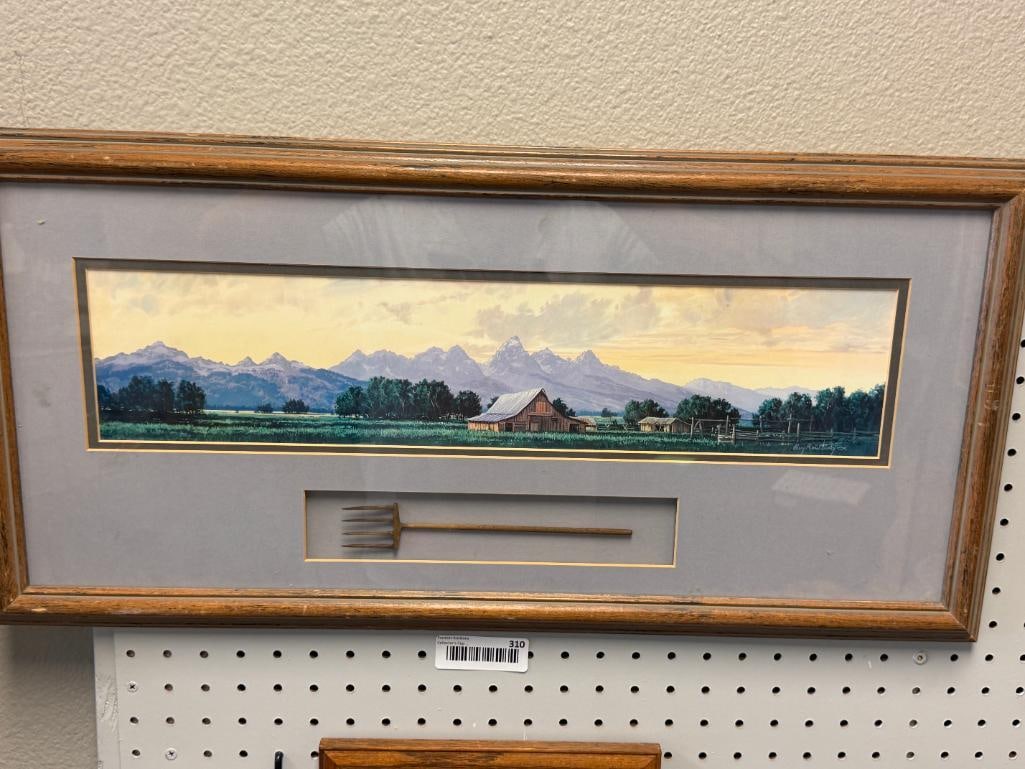 GUY ROWBURY IDAHO ARTIST LIMITED EDITION PRINT NO. 66/180 - 2