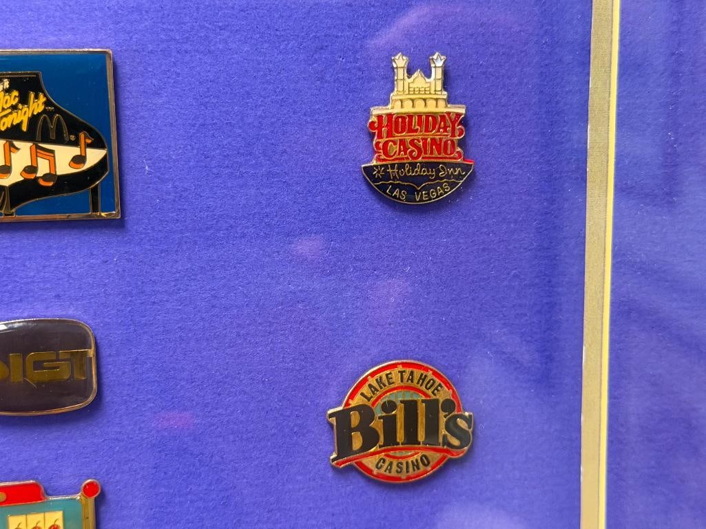 CIRCA 1990'S RENO / TAHOE NV HARRAH'S HOTEL / CASINO ENAMELED PINS - 7