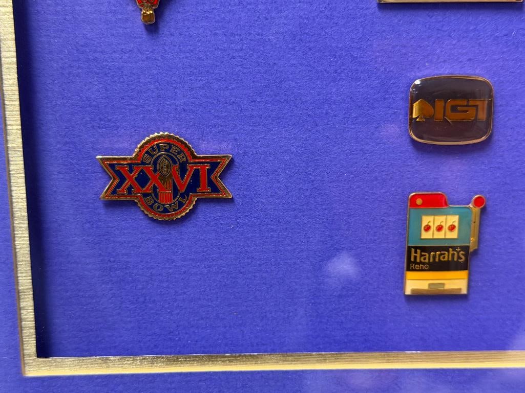 CIRCA 1990'S RENO / TAHOE NV HARRAH'S HOTEL / CASINO ENAMELED PINS - 8