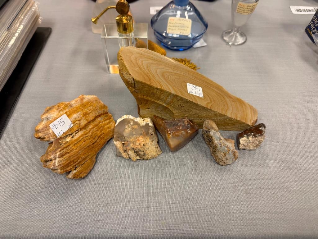 GEOLOGICAL SPECIMEN SAMPLES INCLUDING AGATE - 3
