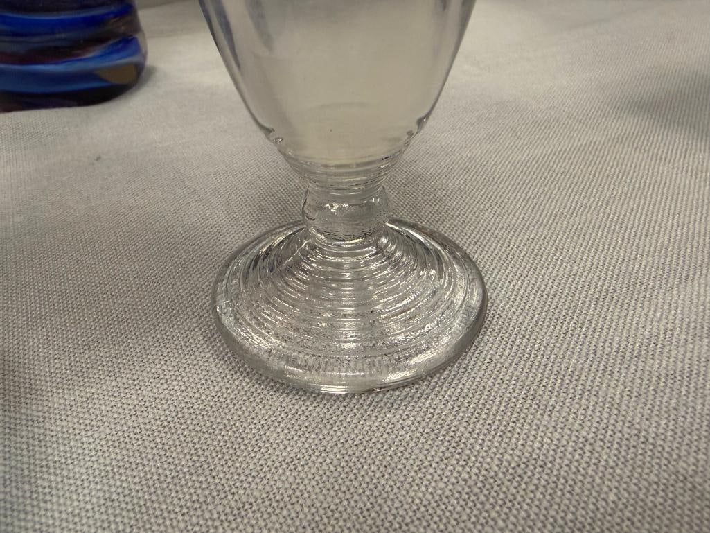 FOUR VINTAGE GLASS AND CRYSTAL FRAGRANCE INCLUDING TWO IRICE FRAGRANCE BOTTLES - 7