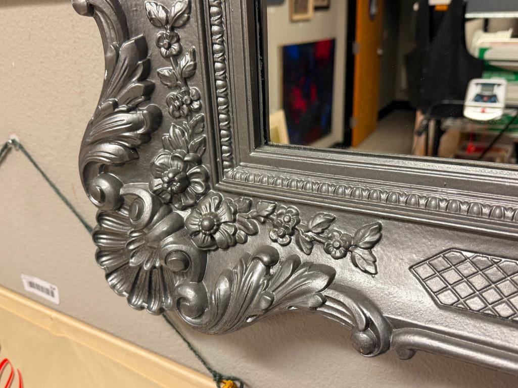ELEGANT STYLE FRAMED RECTANGULAR MIRROR - 6