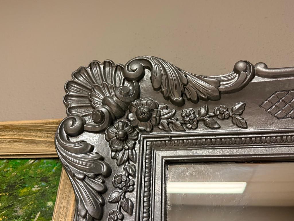 ELEGANT STYLE FRAMED RECTANGULAR MIRROR - 7