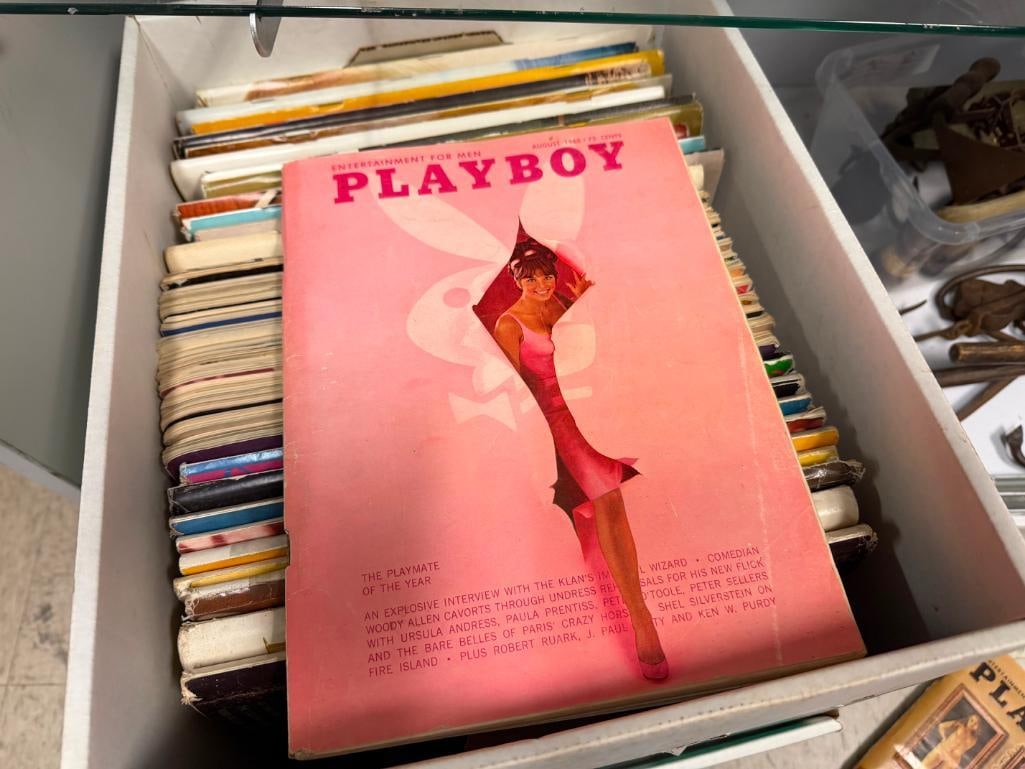 1960'S PLAYBOY MAGAZINES INCLUDING COMPLETE SETS FROM 1968 AND 1969 - 7