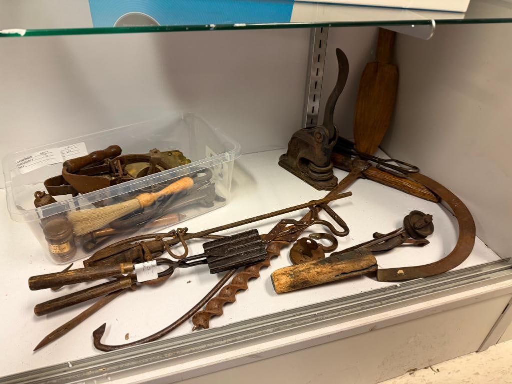ANTIQUE FARM AND TRADE TOOLS - 2