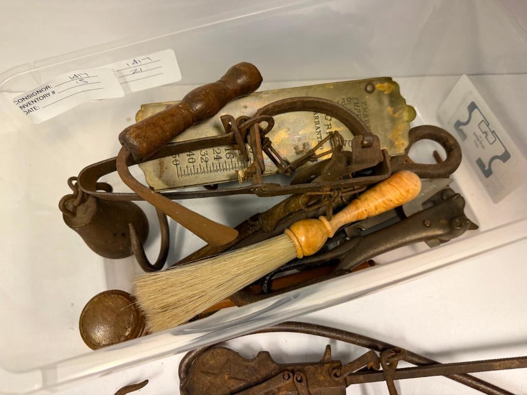 ANTIQUE FARM AND TRADE TOOLS - 3