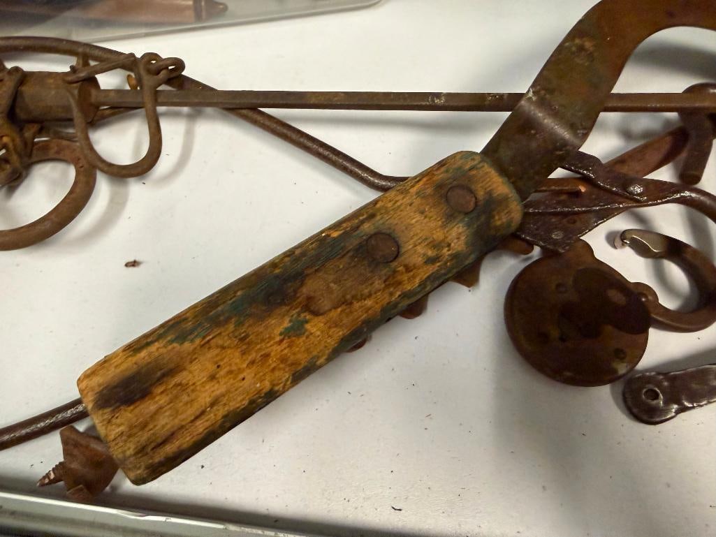 ANTIQUE FARM AND TRADE TOOLS - 5