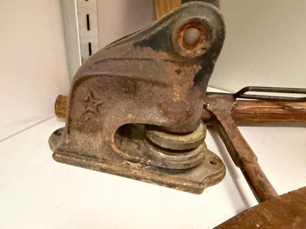 ANTIQUE FARM AND TRADE TOOLS - 8