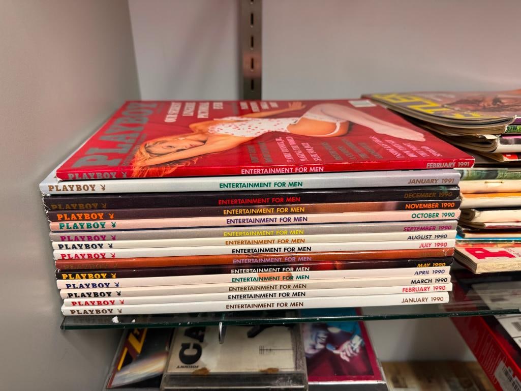 ASSORTED PLAYBOY MAGAZINES INCLUDING MAGAZINES DATING BACK TO 1969 - 3
