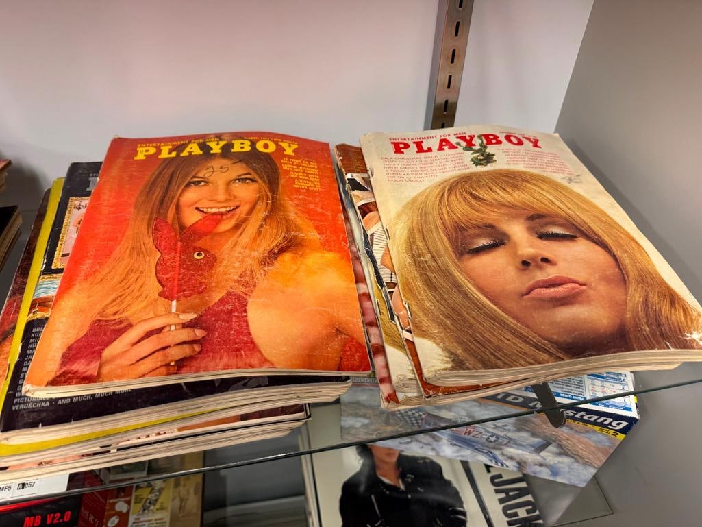ASSORTED PLAYBOY MAGAZINES INCLUDING MAGAZINES DATING BACK TO 1969 - 4