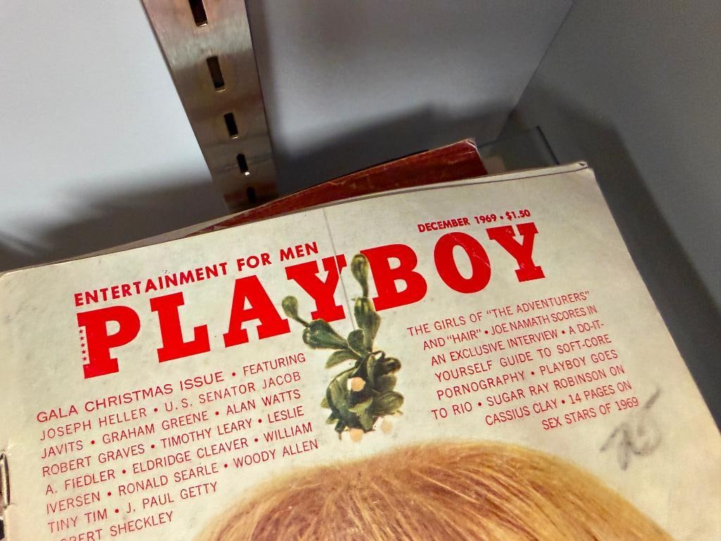 ASSORTED PLAYBOY MAGAZINES INCLUDING MAGAZINES DATING BACK TO 1969 - 5