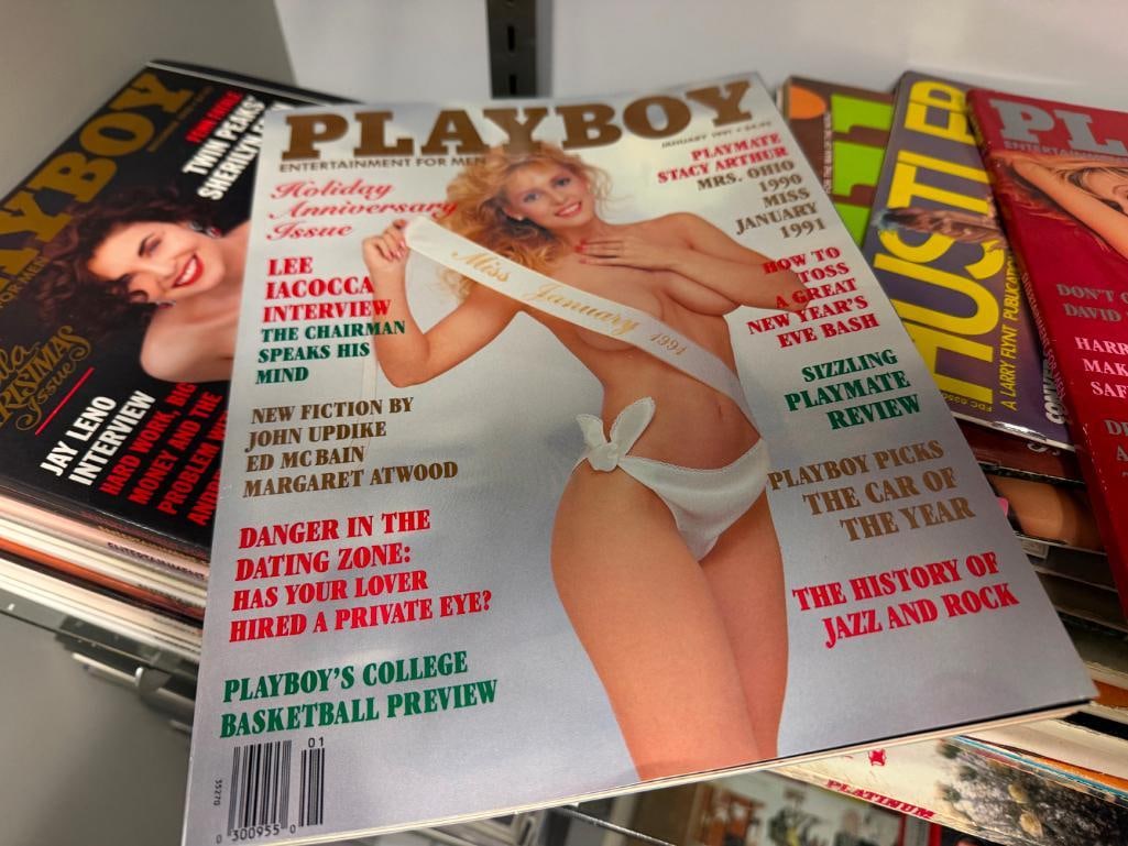 ASSORTED PLAYBOY MAGAZINES INCLUDING MAGAZINES DATING BACK TO 1969 - 7