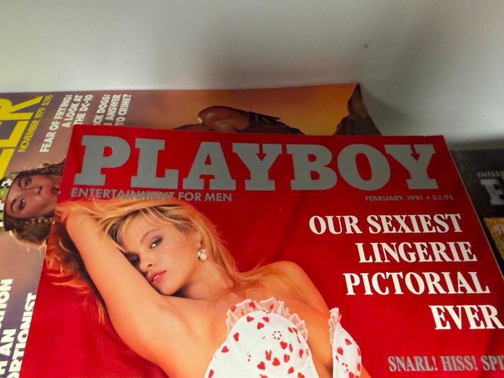 ASSORTED PLAYBOY MAGAZINES INCLUDING MAGAZINES DATING BACK TO 1969 - 9