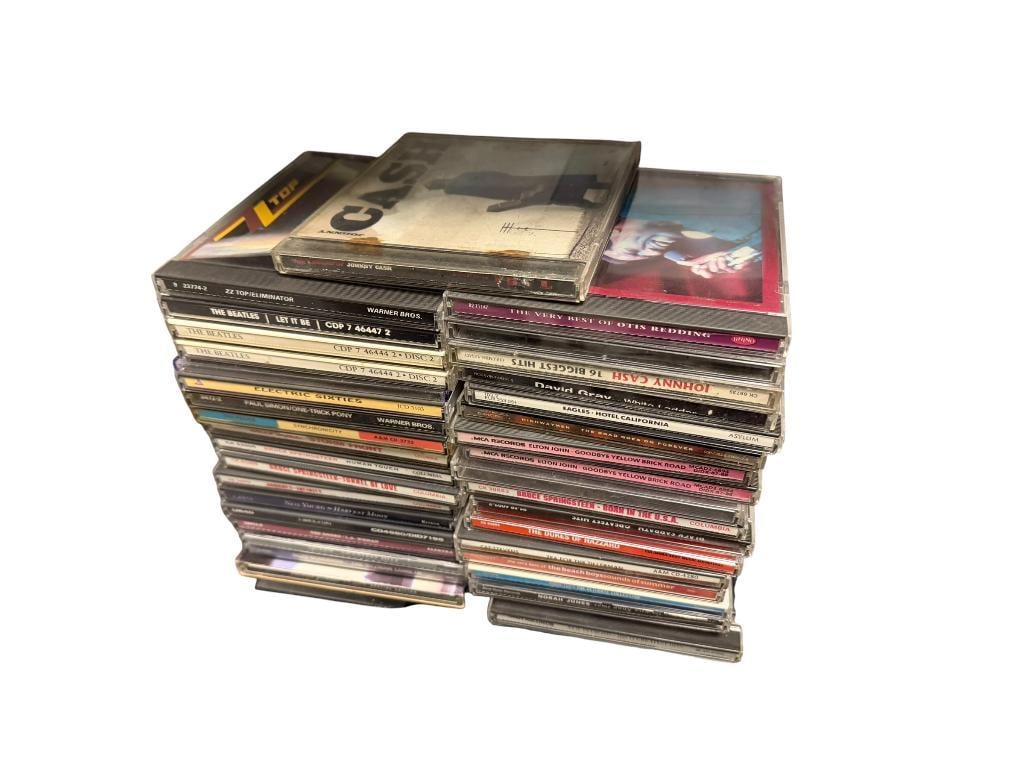 36 ASSORTED CD'S FEATURING A VARIETY OF GENRES INCLUDING THE BEATLES AND JOHNNY CASH (1 of 13)