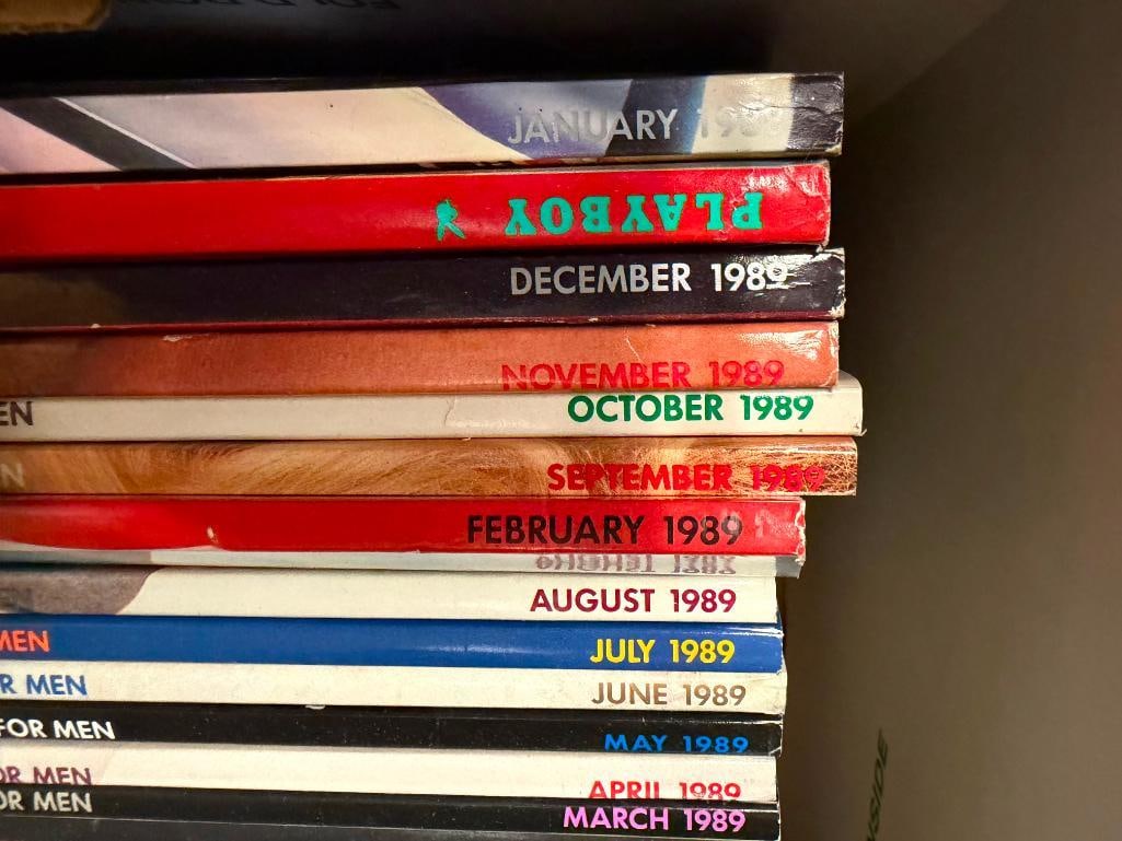 ASSORTED PLAYBOY MAGAZINES FROM 1970'S AND 1980'S - 10