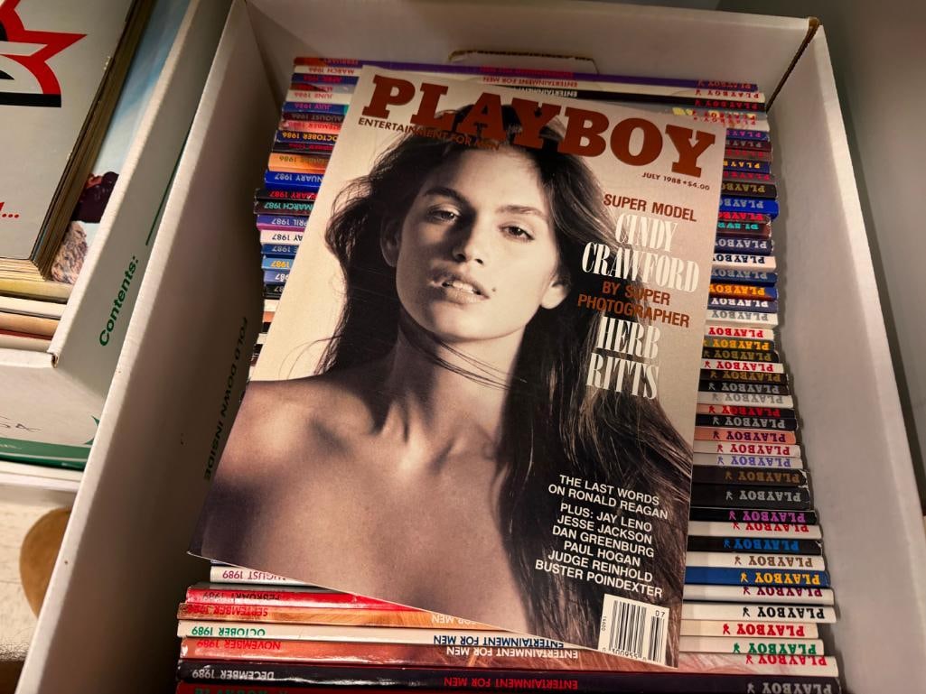 ASSORTED PLAYBOY MAGAZINES FROM 1970'S AND 1980'S - 16