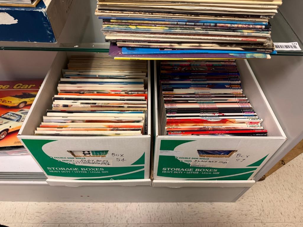 ASSORTED PLAYBOY MAGAZINES FROM 1970'S AND 1980'S - 2