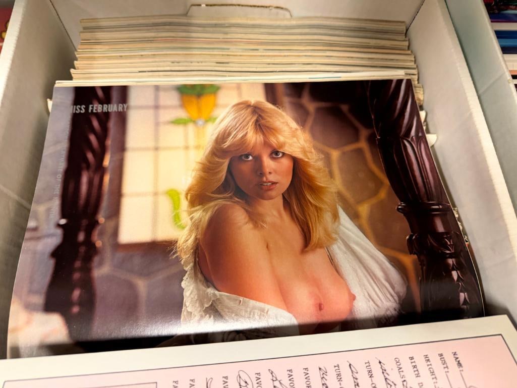 ASSORTED PLAYBOY MAGAZINES FROM 1970'S AND 1980'S - 5