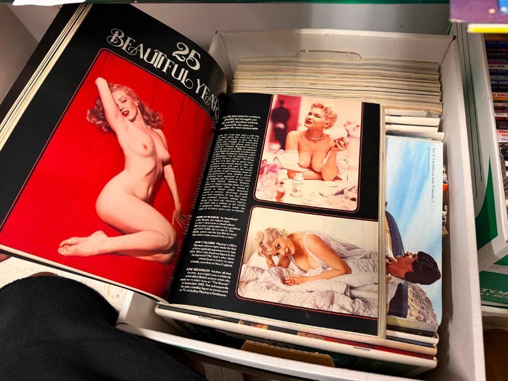 ASSORTED PLAYBOY MAGAZINES FROM 1970'S AND 1980'S - 8