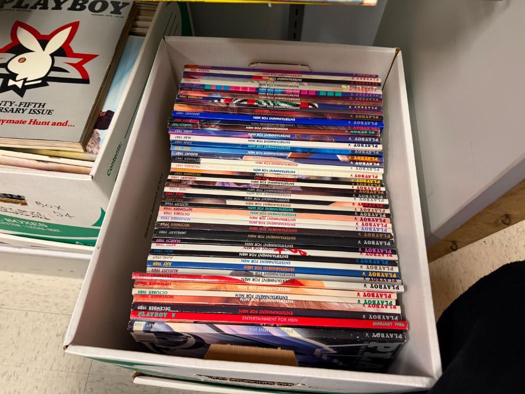 ASSORTED PLAYBOY MAGAZINES FROM 1970'S AND 1980'S - 9