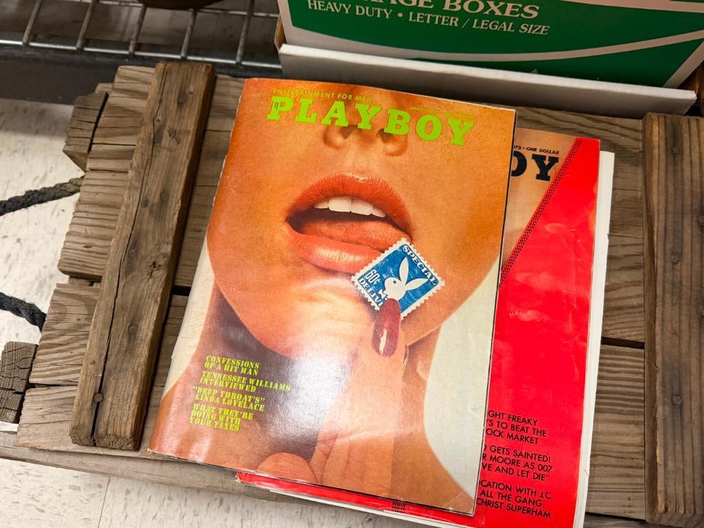ASSORTED 1970'S PLAYBOY MAGAZINES INCLUDING COMPLETE SETS FROM 1970-1973, AND 1976 - 11