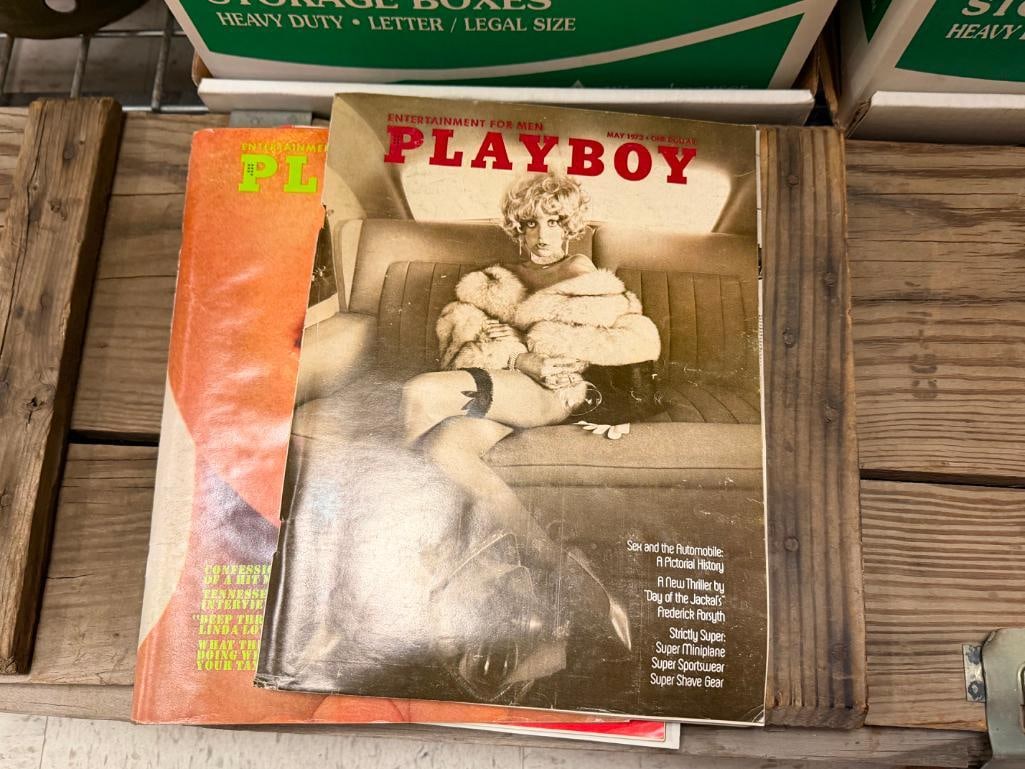 ASSORTED 1970'S PLAYBOY MAGAZINES INCLUDING COMPLETE SETS FROM 1970-1973, AND 1976 - 14