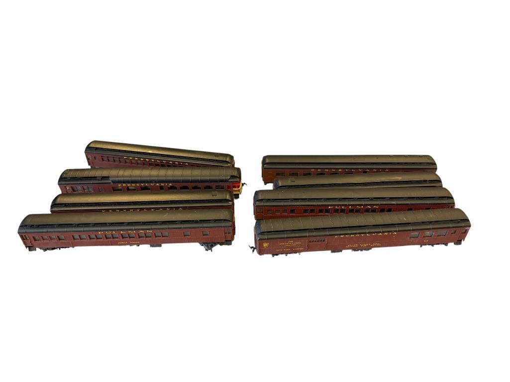 RIVAROSSI ITALIAN MADE HO SCALE PENNSYLVANIA TRAIN CARS (1 of 12)