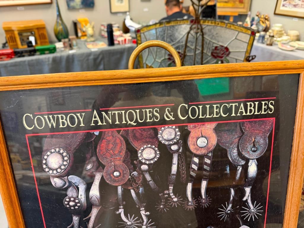 JUNE 1999 COWBOY ANTIQUE AND COLLECTIBLES WESTERN THEME POSTER CODY, WYOMING - 4