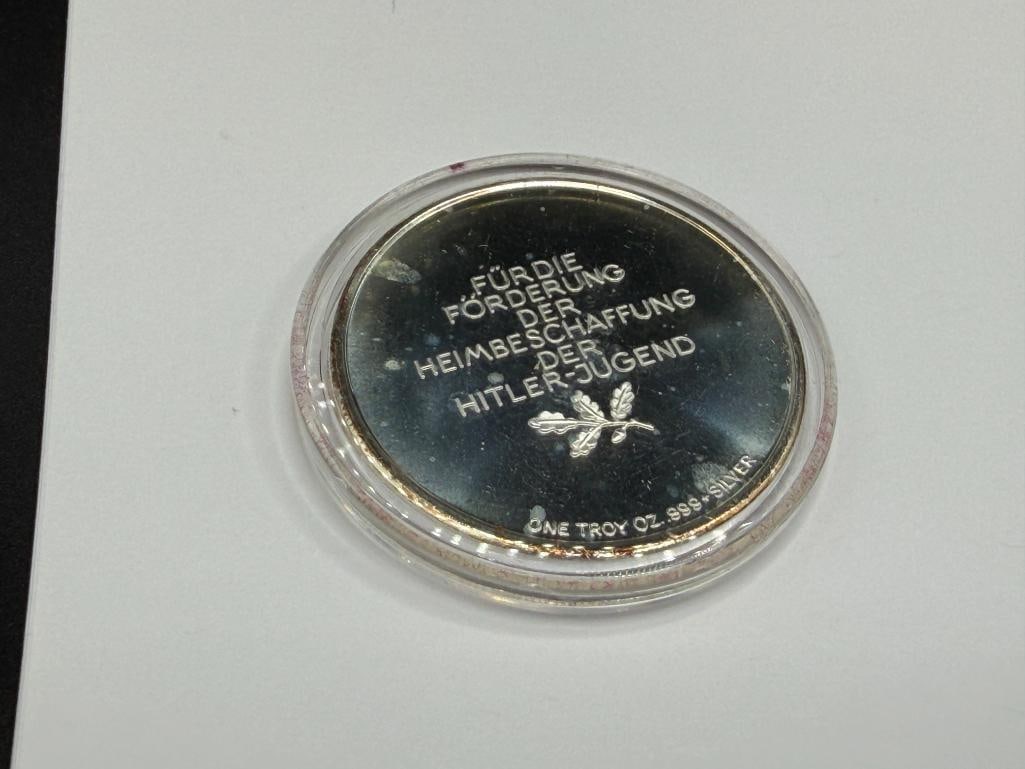COMMEMORATIVE GERMAN .999 FINE SILVER ROUND - 7