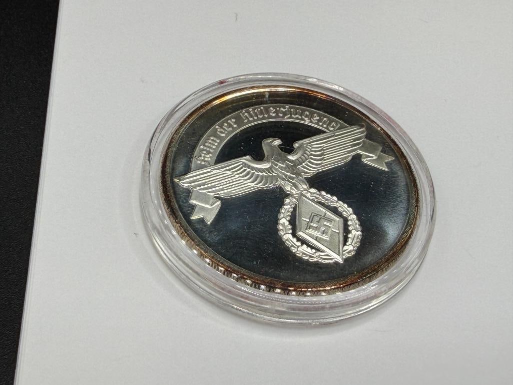 COMMEMORATIVE GERMAN .999 FINE SILVER ROUND - 8