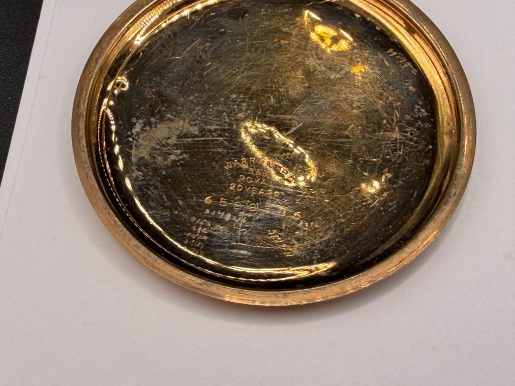 ANTIQUE 1923 HAMILTON GRADE 992 21 JEWELS POCKET WATCH - 10