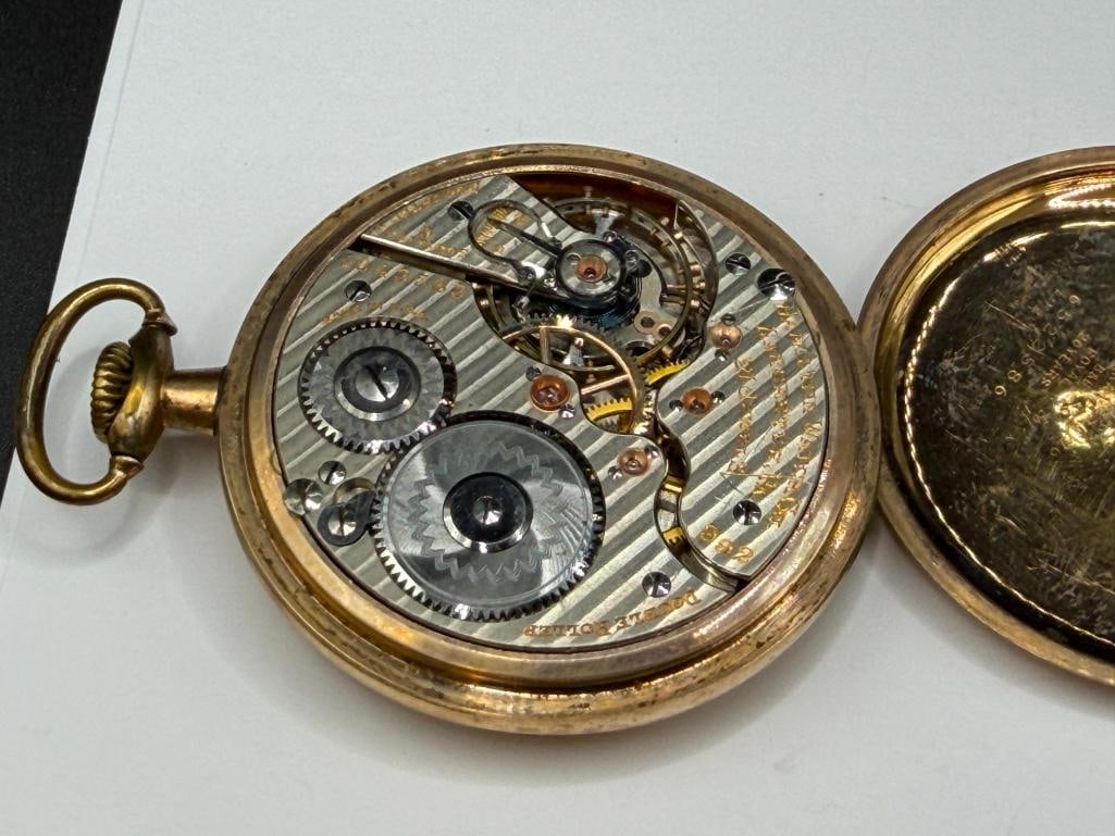 ANTIQUE 1923 HAMILTON GRADE 992 21 JEWELS POCKET WATCH - 9