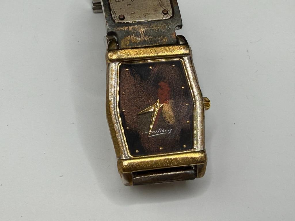 HANDCRAFTED WATCH CRAFT BY MILIERIS LIMITED EDITION LADIES WRISTWATCH - 3