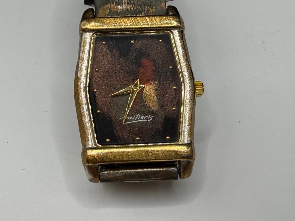 HANDCRAFTED WATCH CRAFT BY MILIERIS LIMITED EDITION LADIES WRISTWATCH - 4