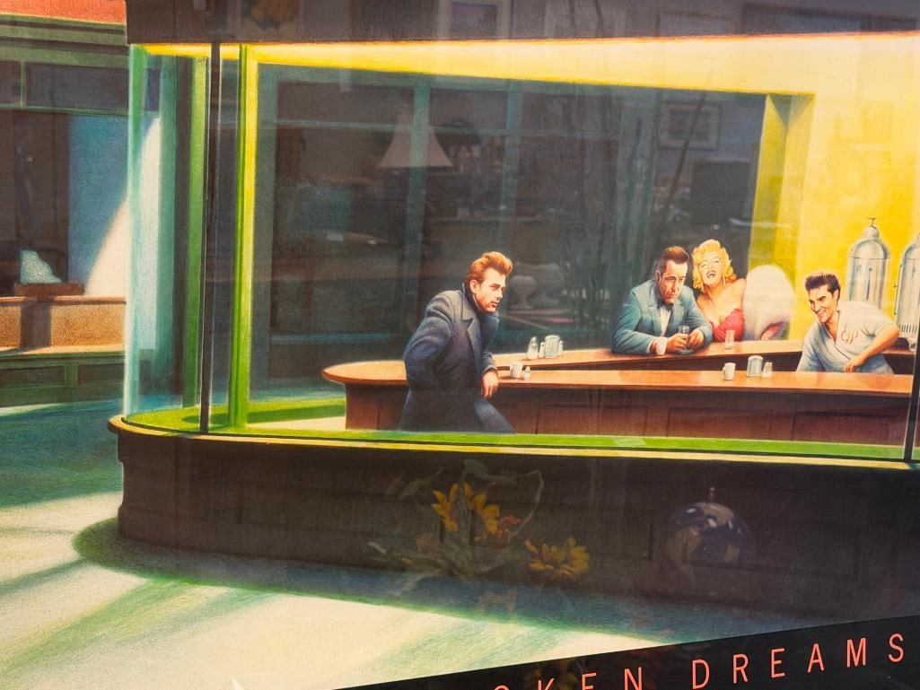 GOTTFRIED HELNWEIN LARGE POSTER PRINT TITLED BOULEVARD OF BROKEN DREAMS - 2