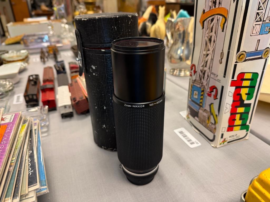 VINTAGE NIKON NIKKOR 100-300MM LENS NO. 208957 - 6