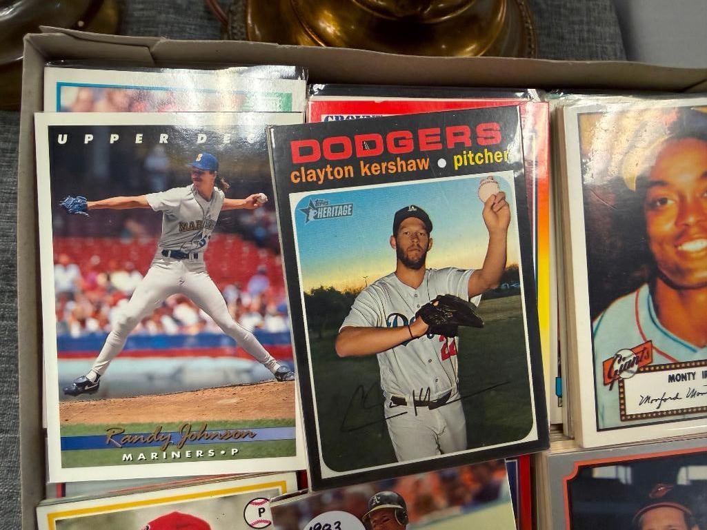 OVER 60 COLLATED SPORTS CARD PACKS PLUS STARTING LINEUP 2 RANDY JOHNSON SPORT FIGURE BY HASBRO - 11