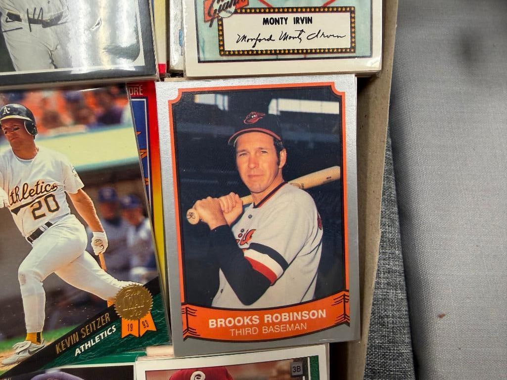 OVER 60 COLLATED SPORTS CARD PACKS PLUS STARTING LINEUP 2 RANDY JOHNSON SPORT FIGURE BY HASBRO - 14