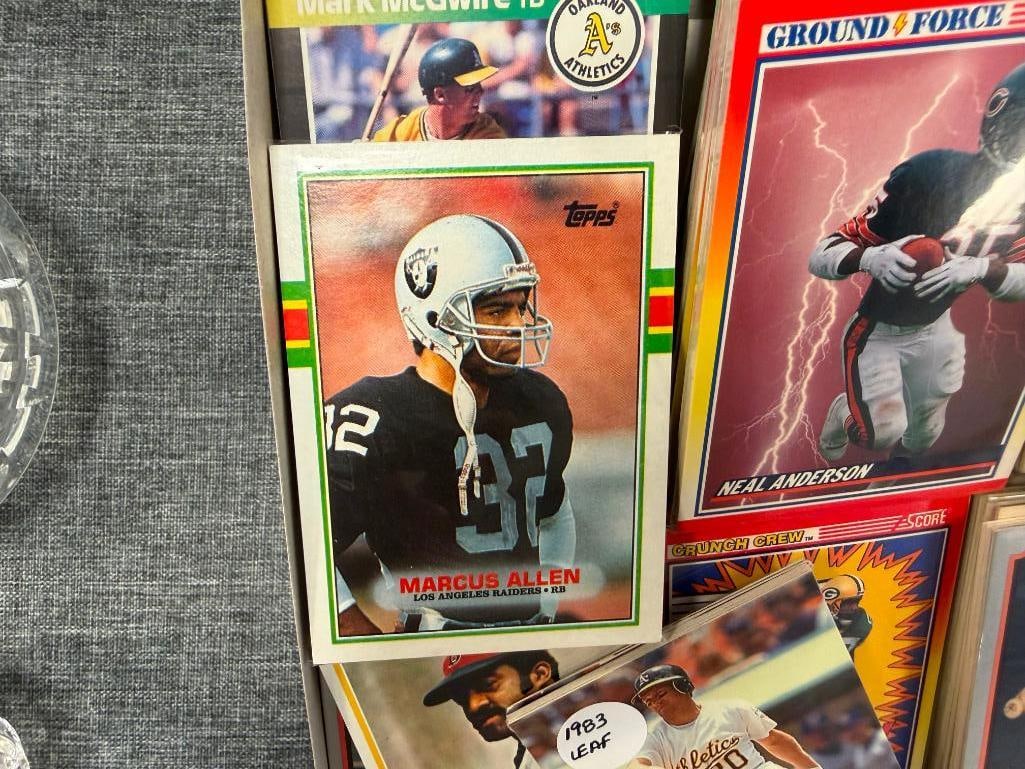 OVER 60 COLLATED SPORTS CARD PACKS PLUS STARTING LINEUP 2 RANDY JOHNSON SPORT FIGURE BY HASBRO - 17