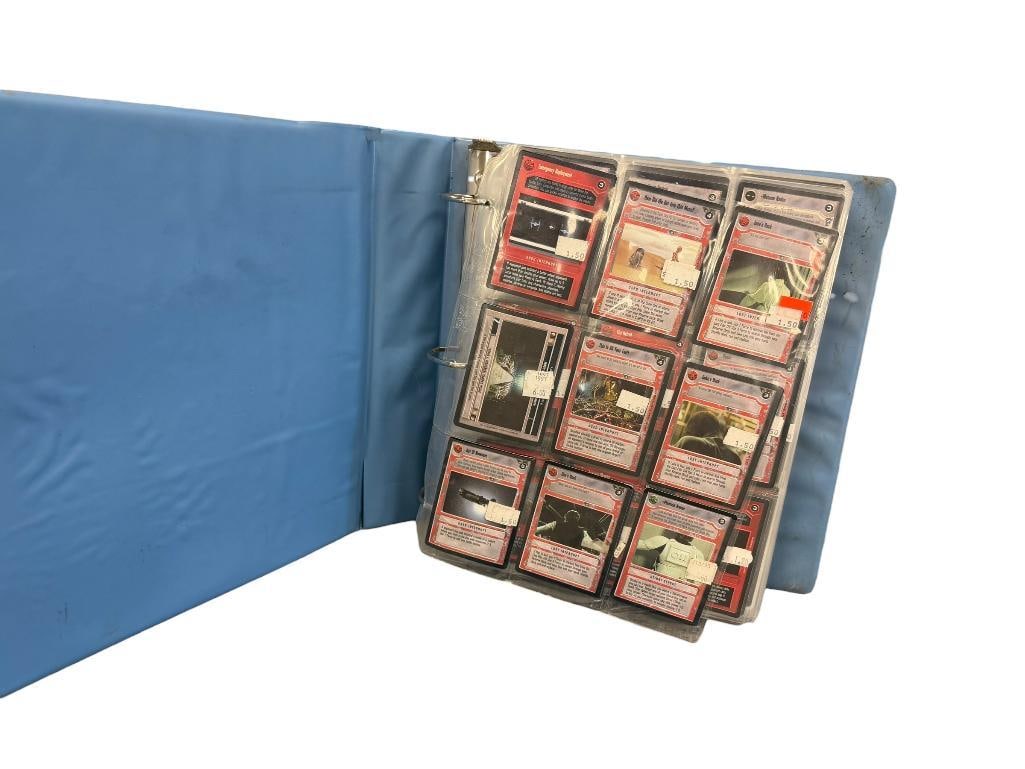 1994 PARAMOUNT STAR WARS HAN'S BACK CARD GAME PREMIERE CARD SET AND STAR TREK CARDS (1 of 11)