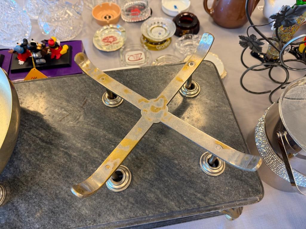 EARLY 20TH CENTURY INDUSTRIAL BALANCE SCALE F. DOMINGO ARCIELLO ARGENTINA NO 2041 MARBLE AND BRASS - 12