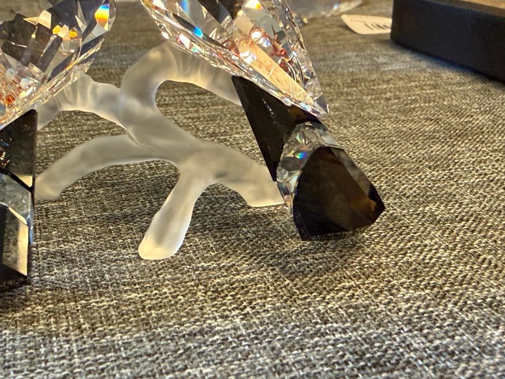 SWAROVKSI CRYSTAL HOOPES BIRD FIGURINES DESIGNED AND SIGNED BY ELISABETH ADAMER RELEASED IN 2008 - 7