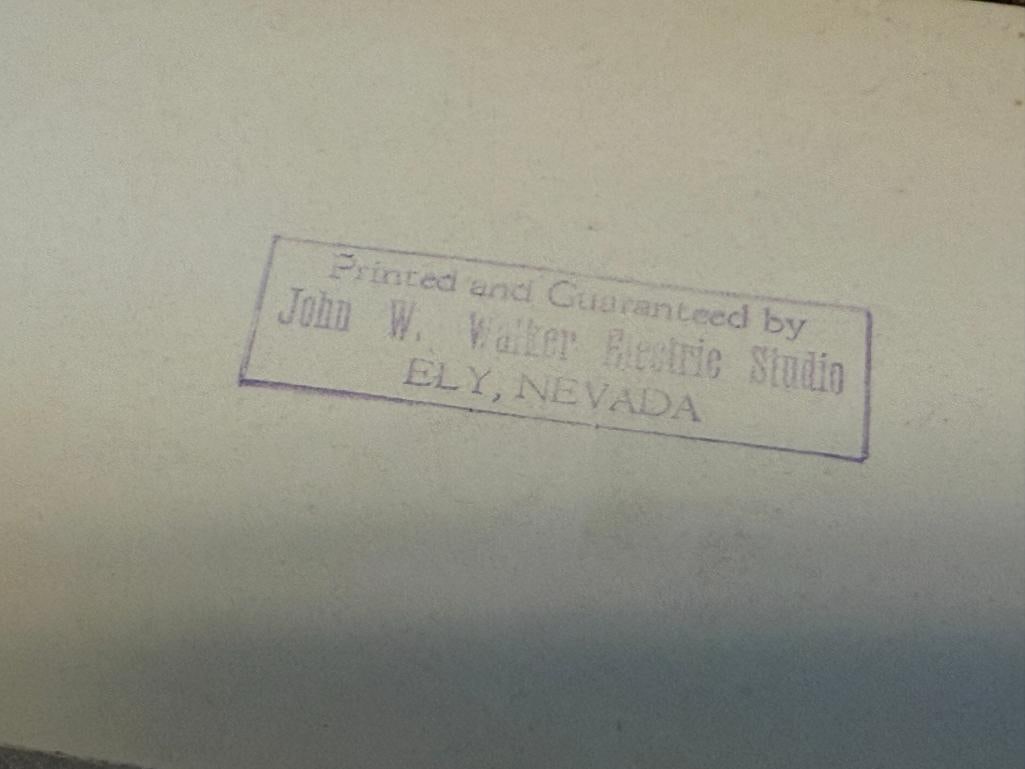 1926 EUREKA, NV BLACK AND WHITE PHOTOGRAPHS - 15