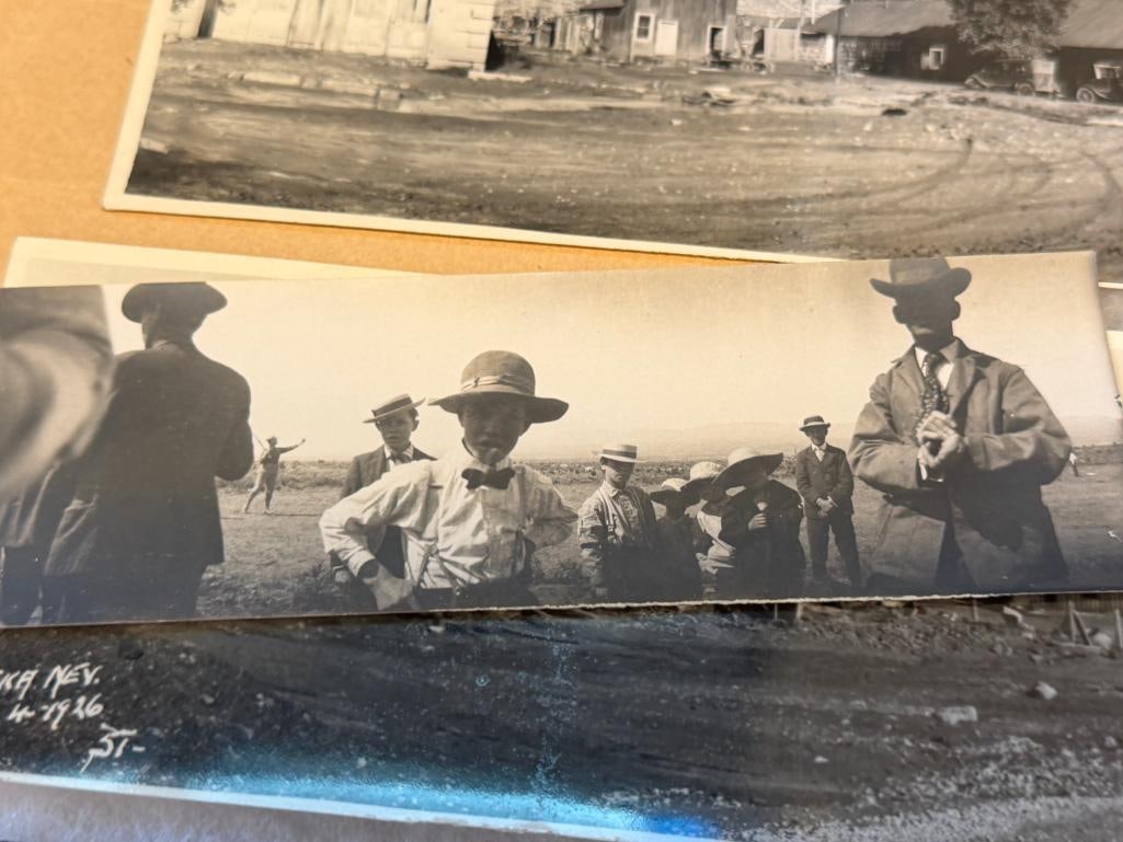 1926 EUREKA, NV BLACK AND WHITE PHOTOGRAPHS - 6