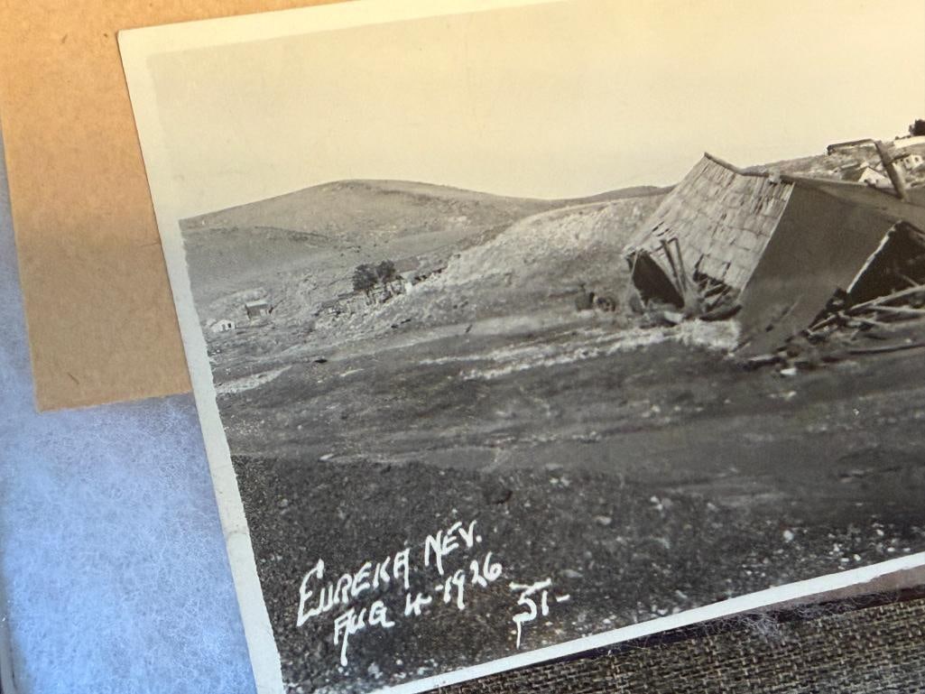 1926 EUREKA, NV BLACK AND WHITE PHOTOGRAPHS - 9