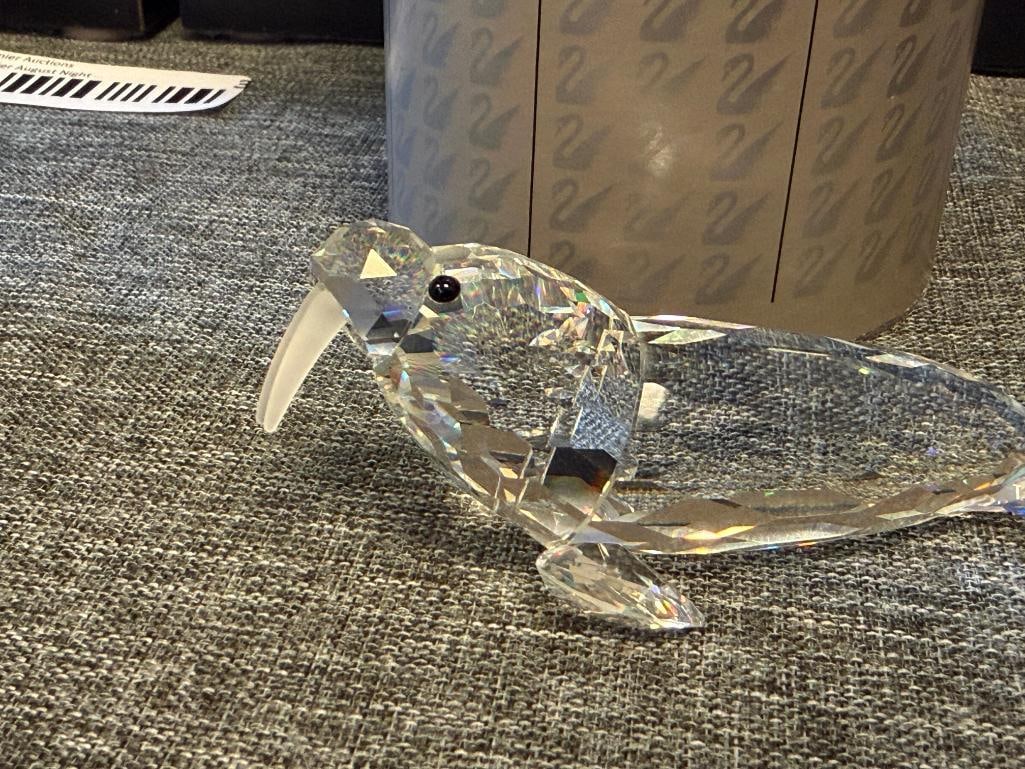 SWAROVSKI CRYSTAL WALRUS DESIGNED BY MICHAEL STAMEY RELEASED IN 1989 KINGDOM OF ICE AND SNOW - 3