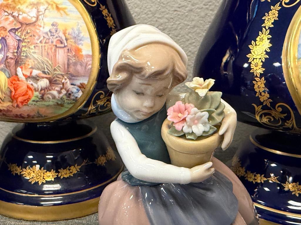 LLADRO FINE PORCELAIN FIGURINE SPRING IS HERE NO. 5223 RELEASED IN 1980'S - 2