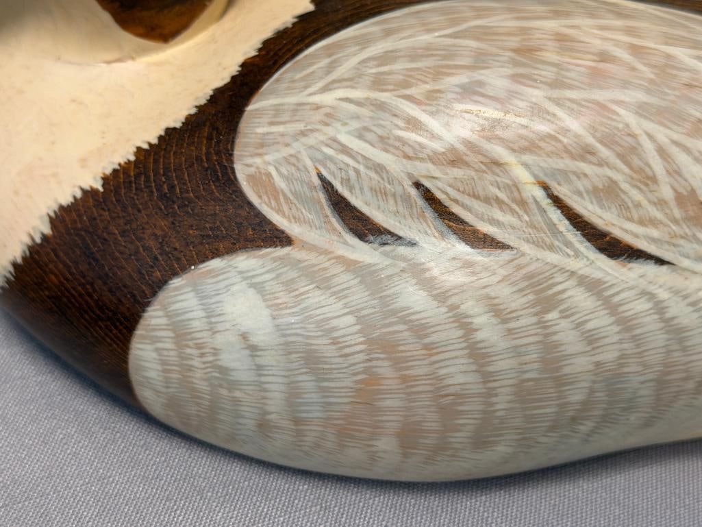 BIG SKY CARVERS HAND CRAFTED WOODEN DUCK DECOY OLD SQUAW BY THOMAS CHANDLER - 4